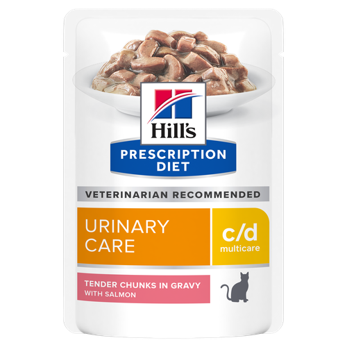 Hill's Prescription Diet c/d Multicare Salmon 85 g - MyStetho Veterinary