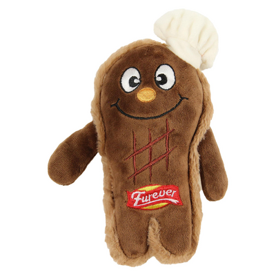 Swisspet Steak en peluche, brun, 9x6x18cm - MyStetho Veterinary