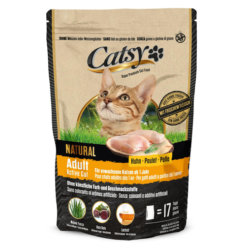 Catsy Adult Active Cat Chicken 1kg - MyStetho Veterinary