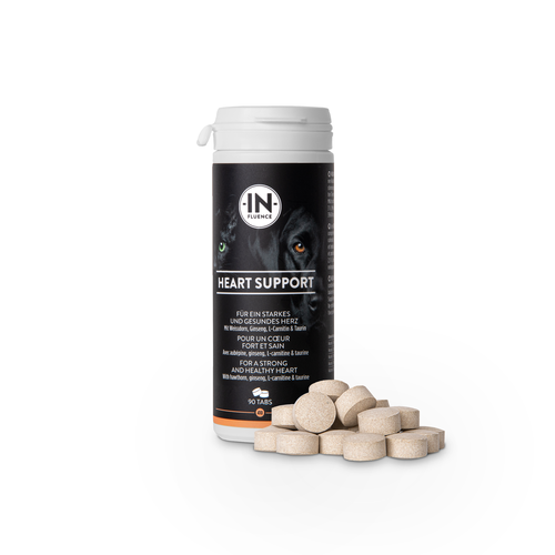 IN-FLUENCE Heart Support Kautabletten für Hunde und Katzen - MyStetho Veterinary