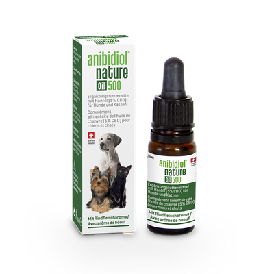 Anibidiol Nature Oil 500 10 ml - MyStetho Veterinary