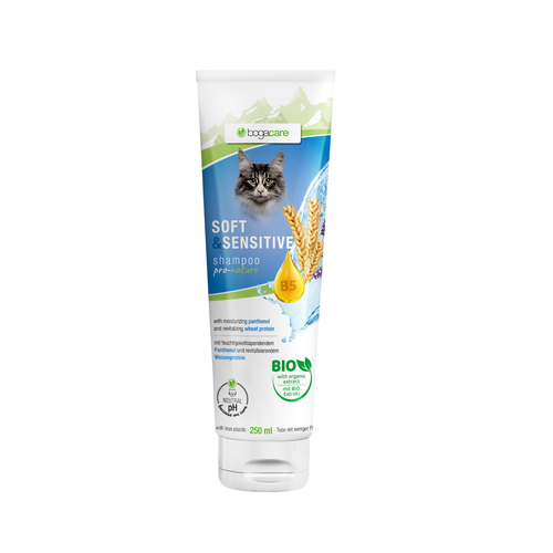 bogacare shampoing Soft + Sensitive pour chats 250 ml - MyStetho Veterinary