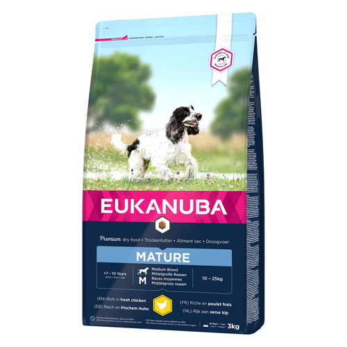 Eukanuba Mature &amp; Senior Medium - MyStetho Veterinary