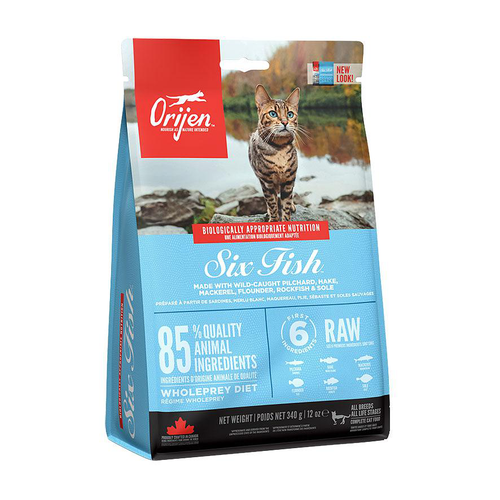 Orijen Cat 6 FISH 340gr - MyStetho Veterinary