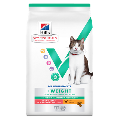 Hill's Vet Essentials MULTI-BENEFIT + Weight Young Adult Huhn 1.5 kg - MyStetho Veterinary