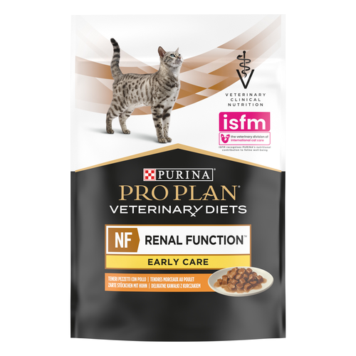 PPVD Feline PRO PLAN VET CAT NF RENAL Early Chicken 85g (10 sachets) - MyStetho Veterinary