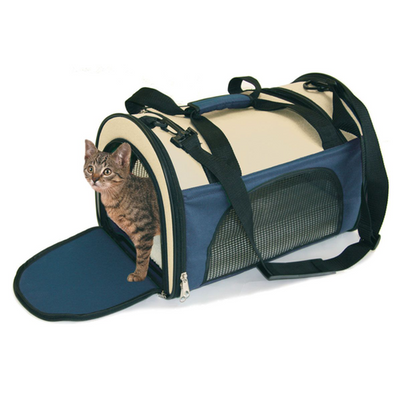 swisspet Transport Tragtasche Diva L 44x28x29cm aus Nylon open Top - MyStetho Veterinary