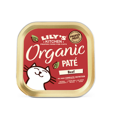 Lily's Kitchen Adult Organic Beef Paté 85g - MyStetho Veterinary