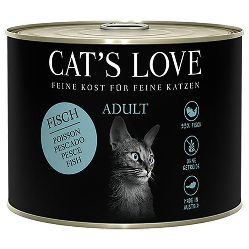 CAT&#039;S LOVE Adult Poisson pure, 200g - MyStetho Veterinary