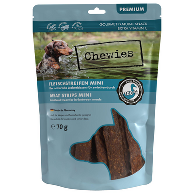 Chewies Mini bandes canard 70g - MyStetho Veterinary