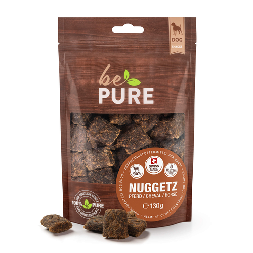 bePure Nuggetz mit Pferd für Hunde (130g) - MyStetho Veterinary