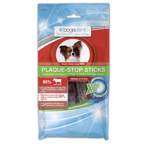 bogadent Plaque-Stop Sticks Mini pour chiens 100g - MyStetho Veterinary