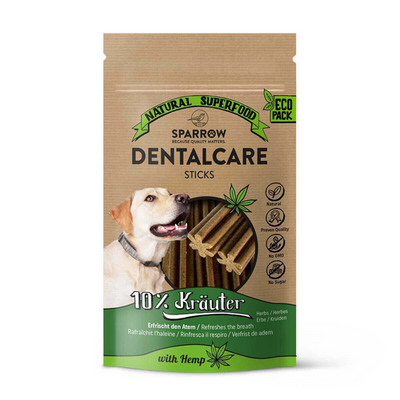 Sparrow Snack Dog DentalCare Sticks 154g - MyStetho Veterinary