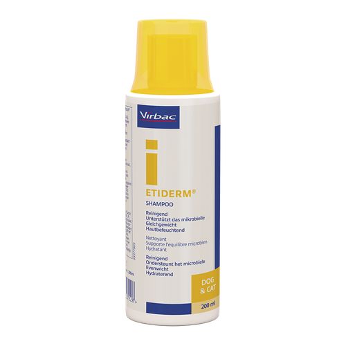Etiderm shampoing 200 ml - MyStetho Veterinary