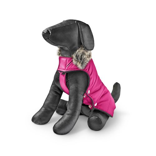 Freezack Hundemantel Parka magenta - MyStetho Veterinary