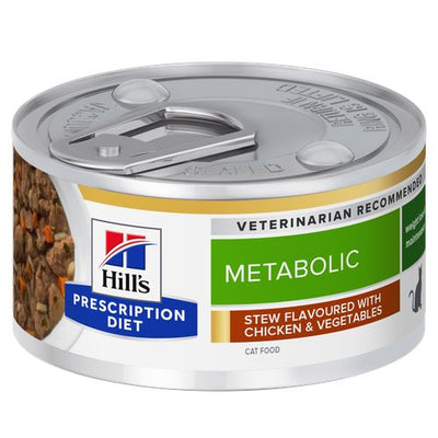 Hill's Prescription Diet Metabolic with Vegetables and chicken stew can 82 g - MyStetho Veterinary