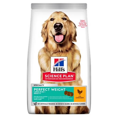 Hill's Science Plan Perfect Weight Large Breed Adult Chicken 12 kg - MyStetho Veterinary