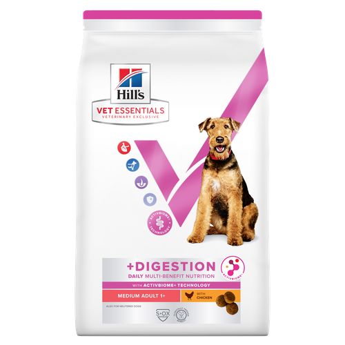 Hill's Vet Essentials MULTI-BENEFIT + Digestion Adult 1+ Medium Huhn 2 kg - MyStetho Veterinary