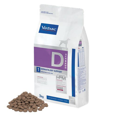 HPM Dog Dermato D1 Dermatology Support 3 kg - MyStetho Veterinary