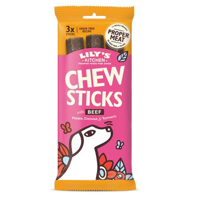 Lily's Kitchen Chew Sticks Beef 120g Biokema 