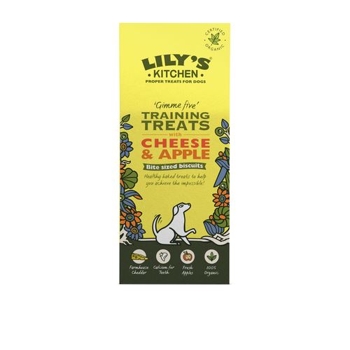 Lily's Kitchen Organic Training Treats Cheese/Apple  80g - MyStetho Veterinary