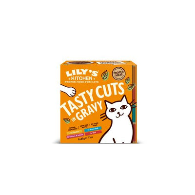 Lily's Kitchen Tasty Cuts in Gravy Tins Multipack (8x85g) - MyStetho Veterinary