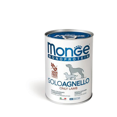 Monge Monoprotéine GF Patè Agneau - MyStetho Veterinary