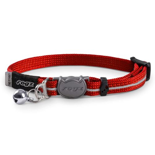 Rogz Alleycat Halsband für Katzen in rot - MyStetho Veterinary