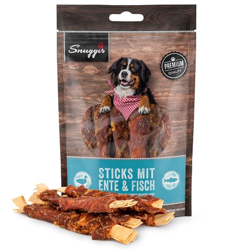 Snuggis Sticks mit Ente und Fisch für Hunde (100 g) - MyStetho Veterinary