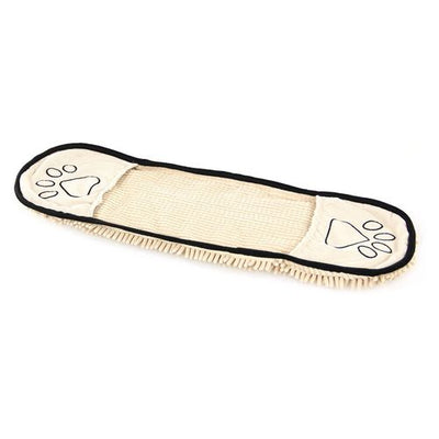 Swisspet Chiffon de séchage et d&#039;entretien Chenille Plus, beige/patte brune - MyStetho Veterinary