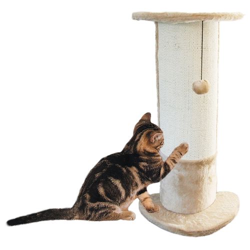 Swisspet Colonne d'angle à gratter Santo, beige - MyStetho Veterinary