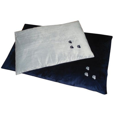 swisspet Soft Duvet M, blau/grau 70x100cm, mit Pfotenmotiv - MyStetho Veterinary