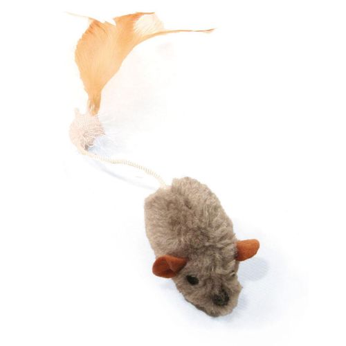 Swisspet souris en fourrure, grise - MyStetho Veterinary