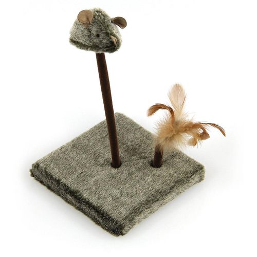 Swisspet station de jeu avec générateur de son, souris & plumeau - MyStetho Veterinary