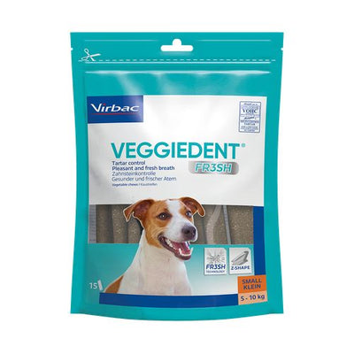 Veggiedent chiens S (5-10 kg) 15 pièces - MyStetho Veterinary